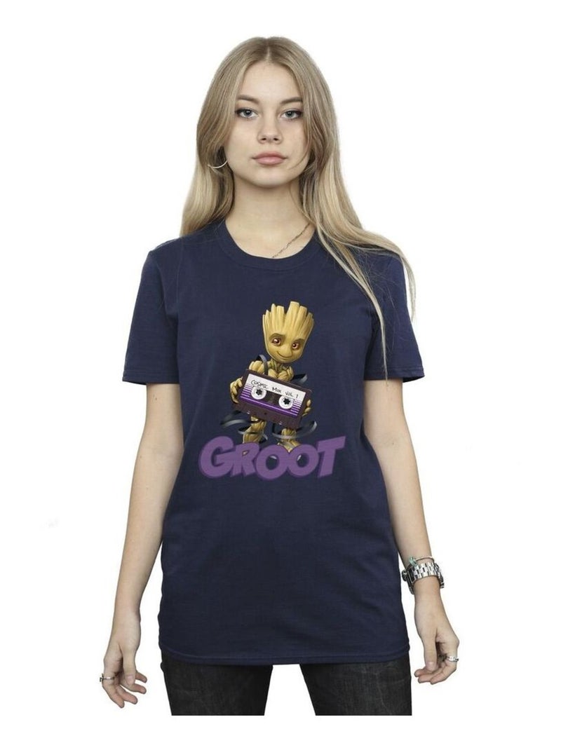 Guardians Of The Galaxy - T-shirt Bleu marine - Kiabi