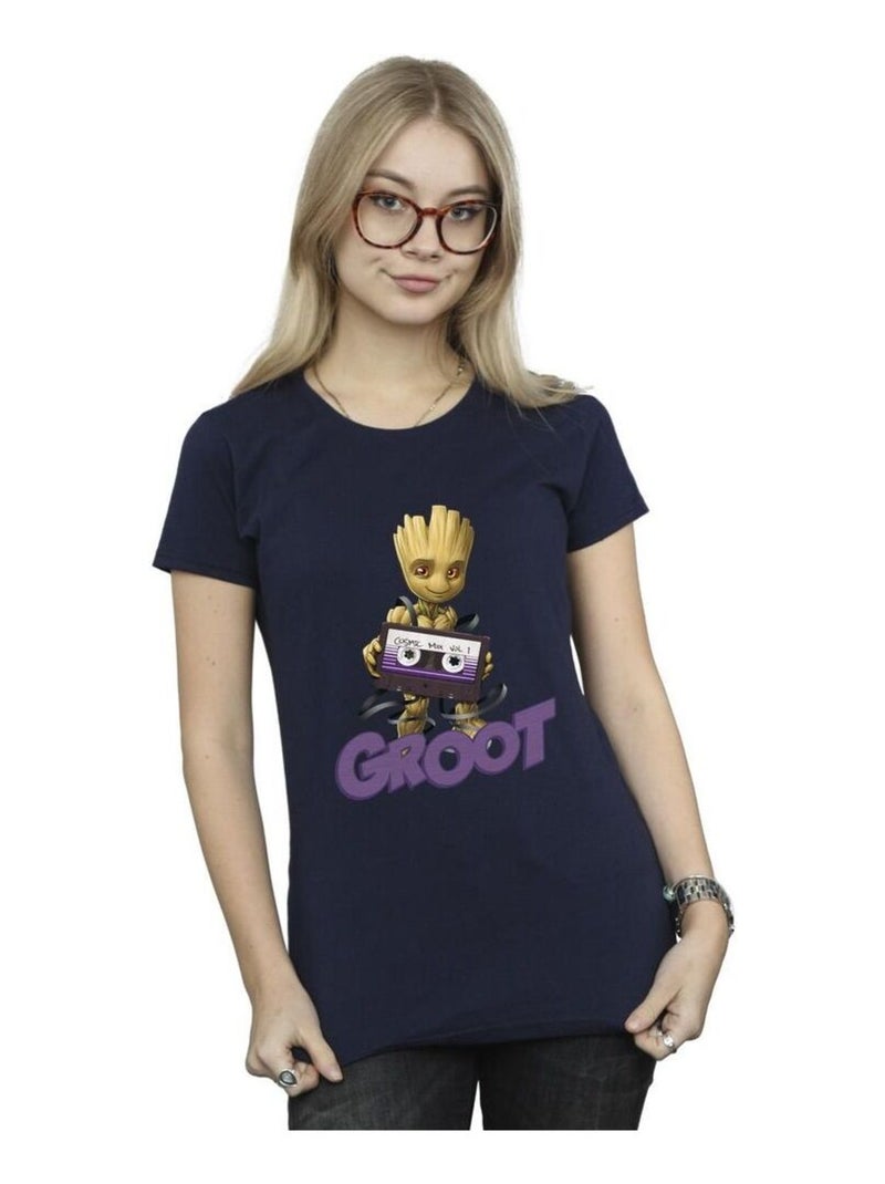 Guardians Of The Galaxy - T-shirt Bleu marine - Kiabi