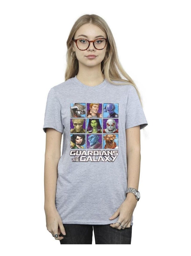 Guardians Of The Galaxy - T-shirt Gris chiné - Kiabi