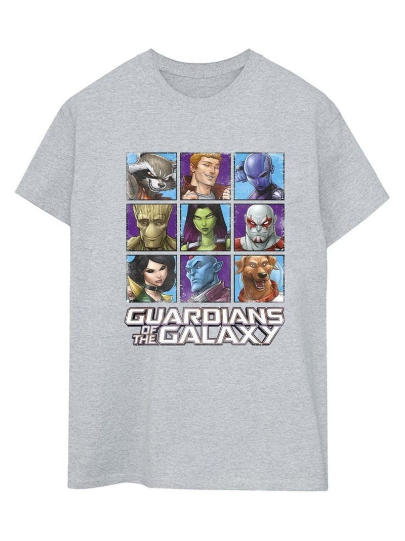 Guardians Of The Galaxy - T-shirt Gris chiné - Kiabi