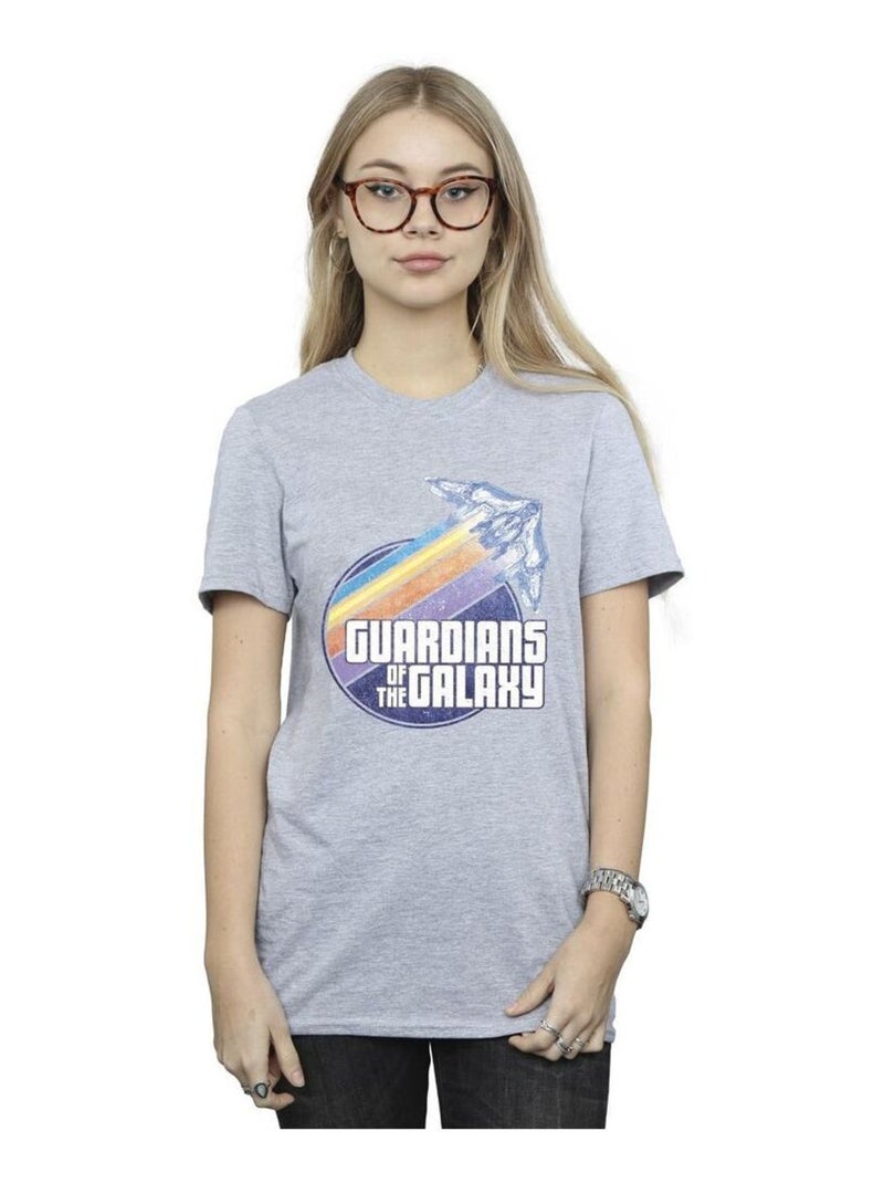 Guardians Of The Galaxy - T-shirt Gris chiné - Kiabi