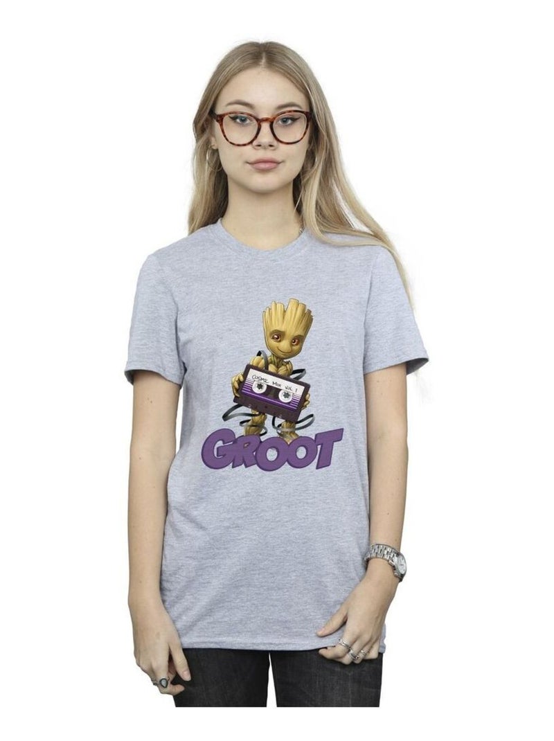 Guardians Of The Galaxy - T-shirt Gris chiné - Kiabi