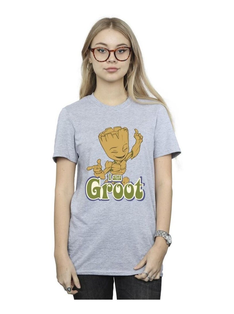 Guardians Of The Galaxy - T-shirt Gris chiné - Kiabi