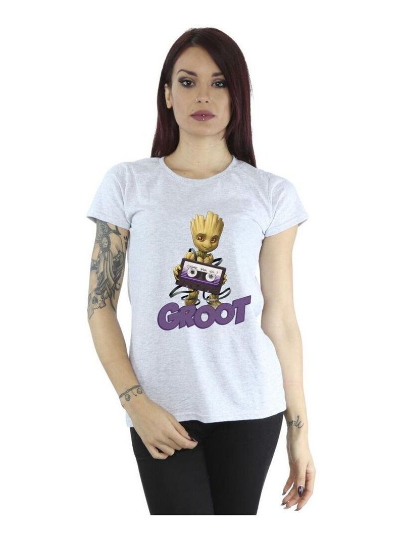 Guardians Of The Galaxy - T-shirt Gris chiné - Kiabi