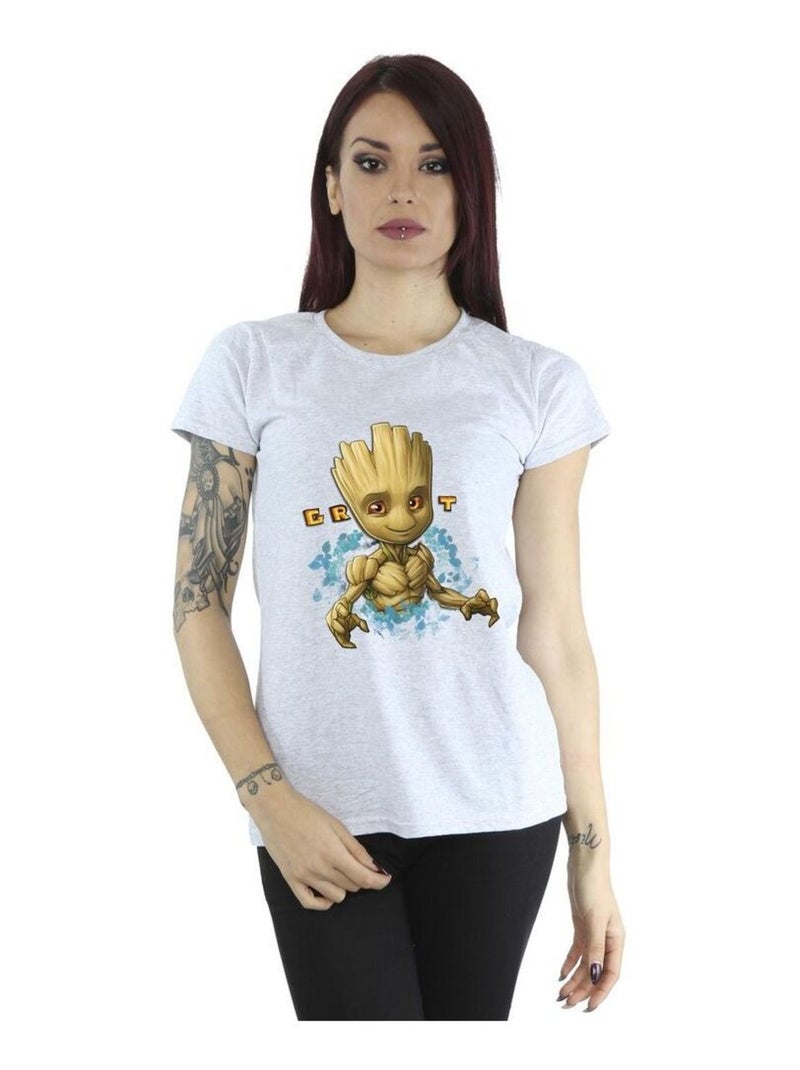 Guardians Of The Galaxy - T-shirt Gris chiné - Kiabi