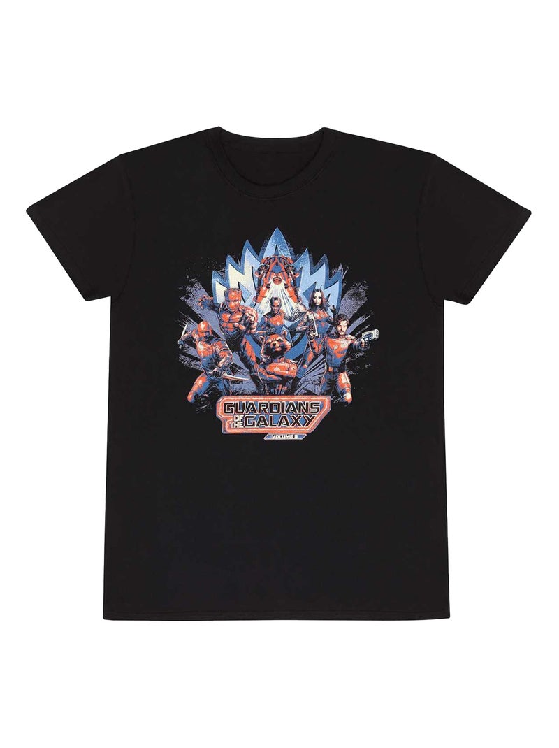 Guardians Of The Galaxy - T-shirt GUARDIANS VEST Noir - Kiabi