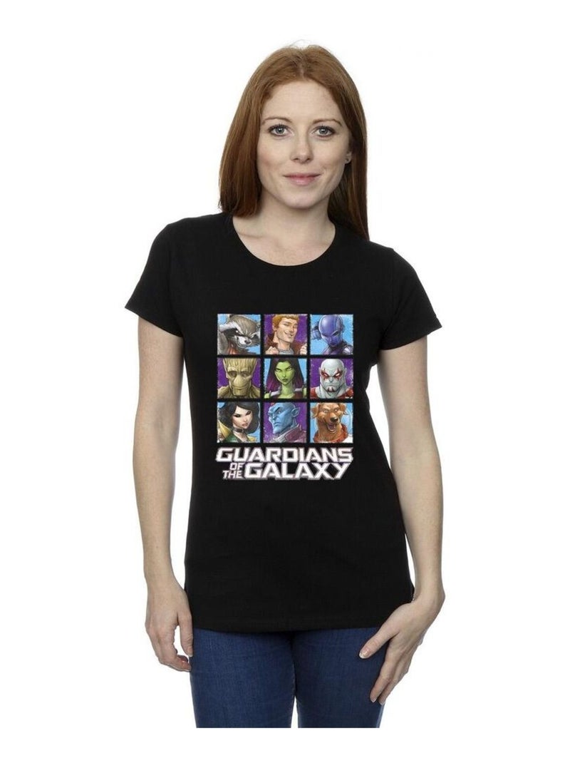 Guardians Of The Galaxy - T-shirt Noir - Kiabi