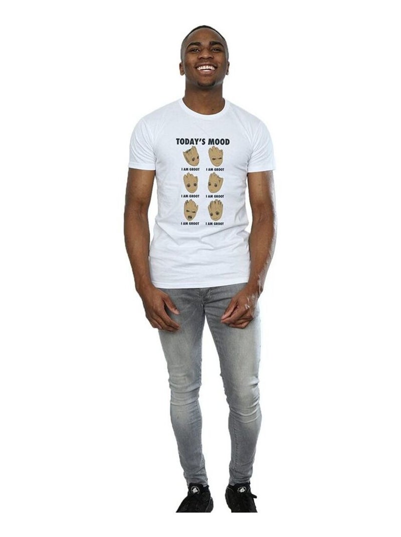 Guardians Of The Galaxy - T-shirt TODAY´S MOOD Blanc - Kiabi