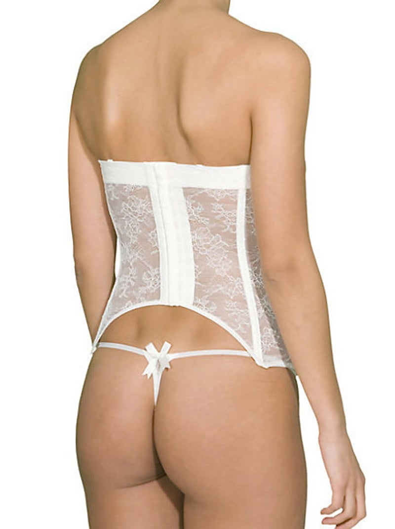 Guêpière push-up Toscana Ecru - Kiabi
