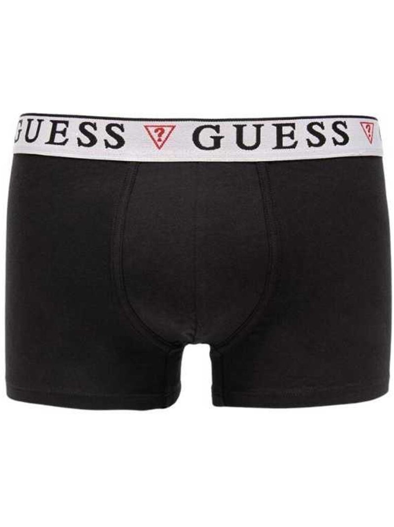 Guess - Boxers Marine/Rouge - Kiabi