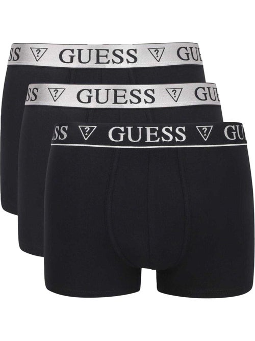 Guess - Boxers motif/style logo contrasté - Kiabi Guess - Boxers motif/style logo contrasté - Kiabi