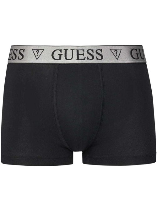 Guess - Boxers motif/style logo contrasté - Kiabi Guess - Boxers motif/style logo contrasté - Kiabi