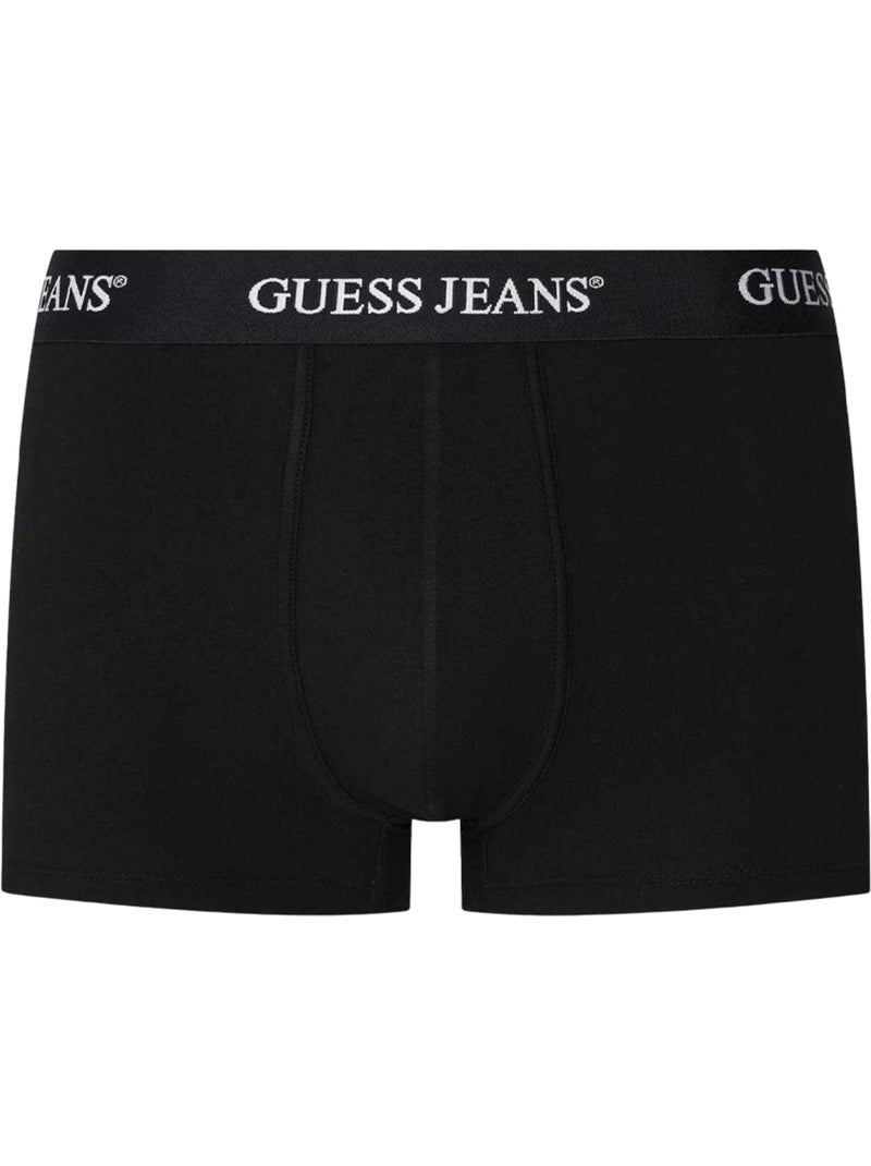Guess - Boxers motif/style logo Noir - Kiabi