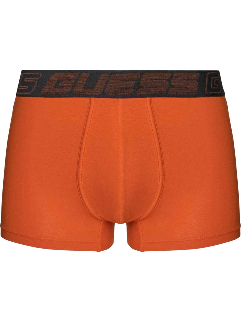 Guess - Boxers motif/style logo Orange - Kiabi