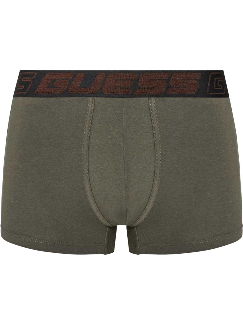 Guess - Boxers motif/style logo Orange - Kiabi
