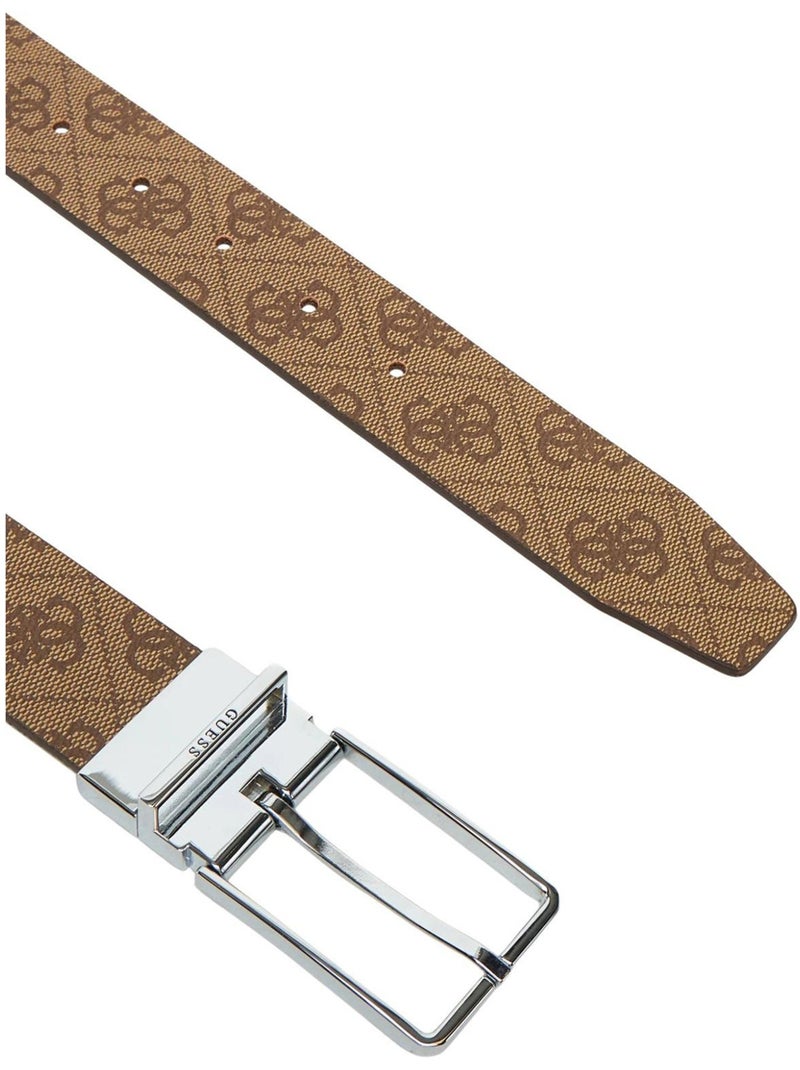 Guess - Ceinture BMAGLO Marron - Kiabi