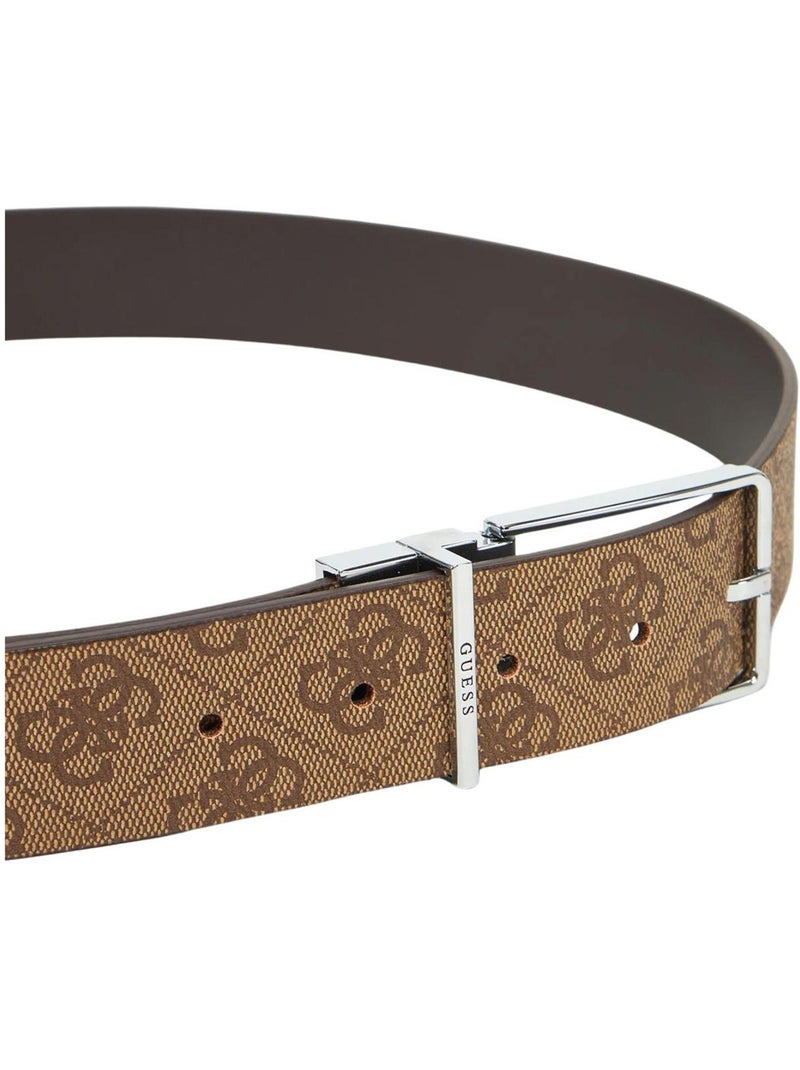 Guess - Ceinture BMAGLO Marron - Kiabi