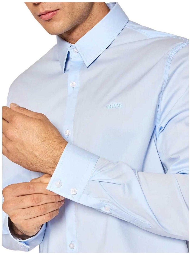 Guess - Chemise Bleu clair - Kiabi