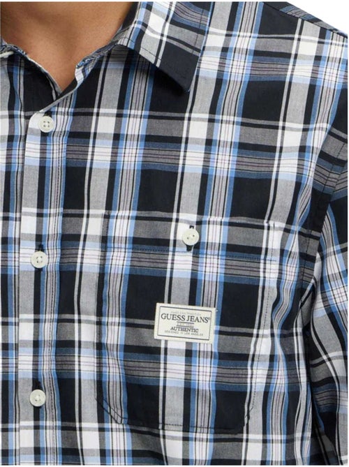 Guess - Chemise motif/style Logo brodé - Kiabi