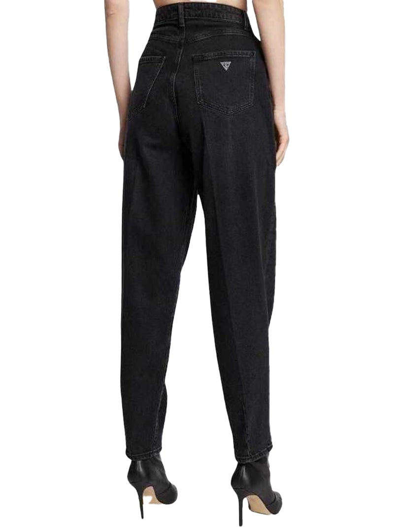 Guess - Jean motif/style uni Noir - Kiabi