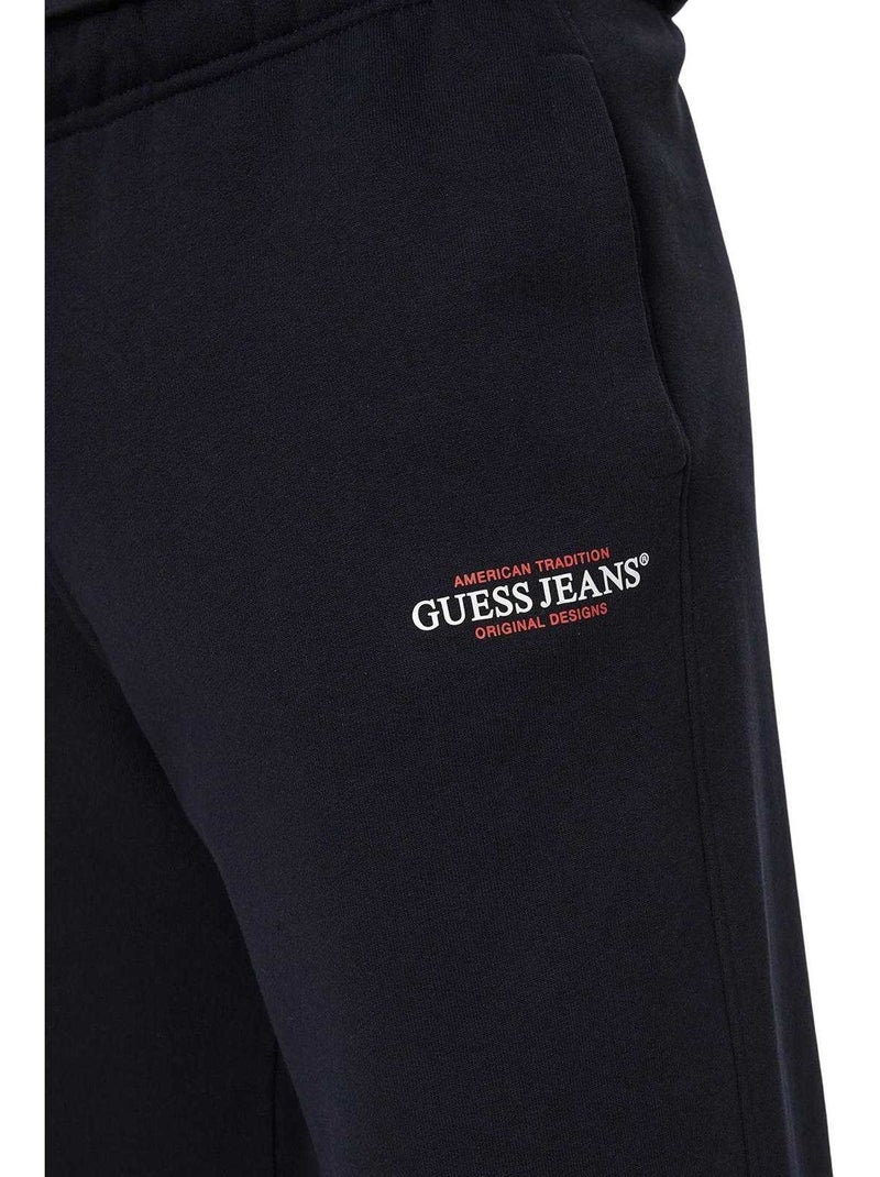 Guess - Pantalon de jogging motif/style logo Bleu marine - Kiabi