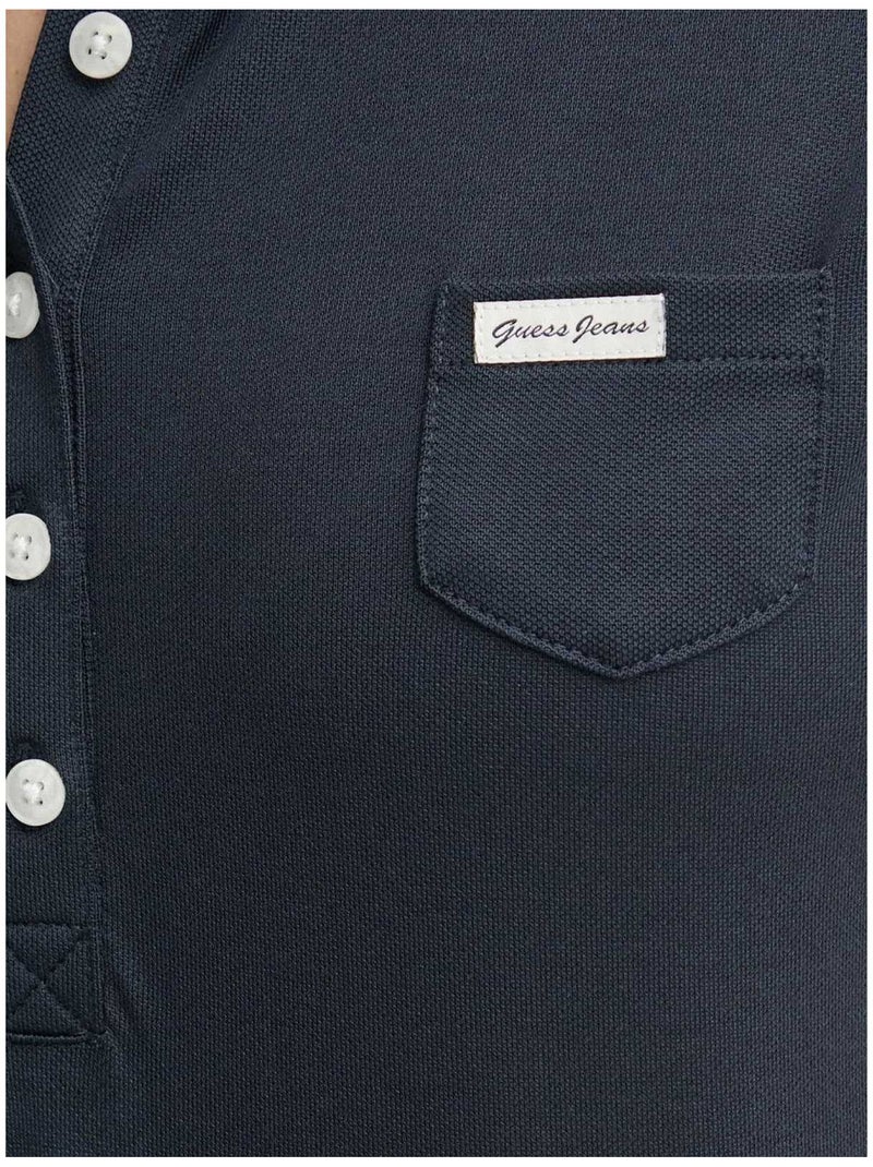 Guess - Polo JEANS Bleu marine - Kiabi