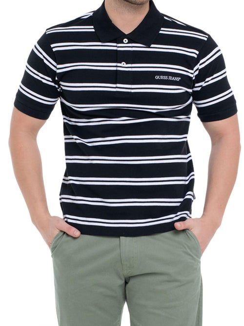 Guess - Polo motif/style à rayures - Kiabi