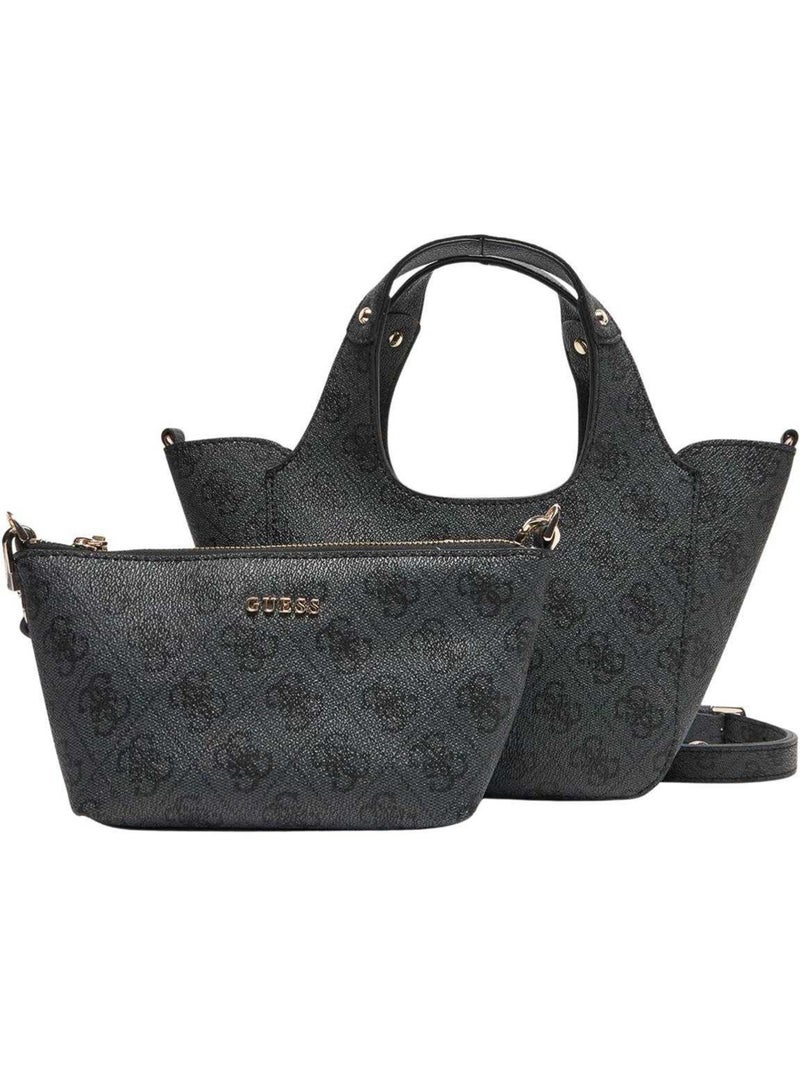 Guess - Sac à main CALISTA MINI Gris - Kiabi