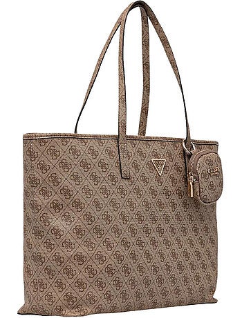 Guess - Sac à main motif/style monogramme