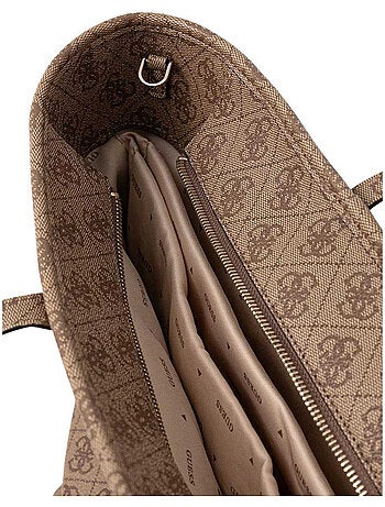 Guess - Sac à main motif/style monogramme