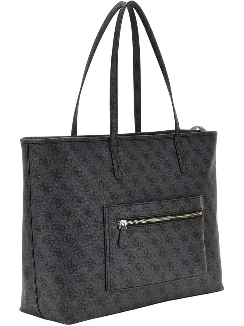 Guess - Sac à main motif/style monogramme Gris - Kiabi