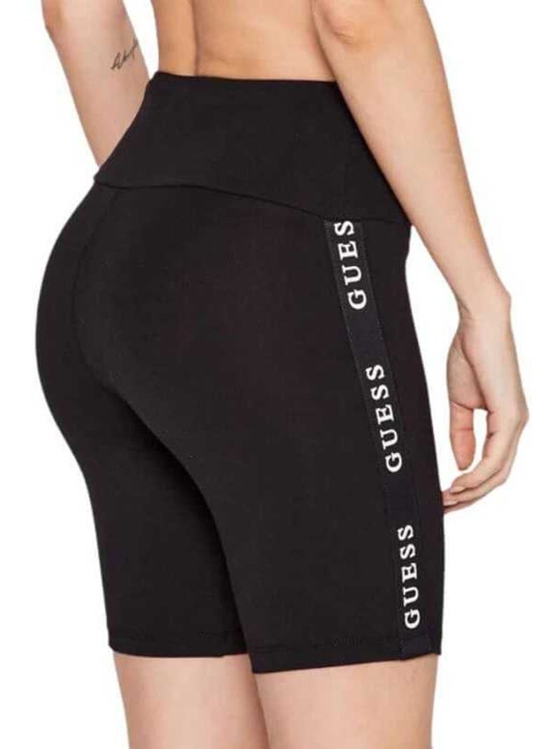 Guess - Short motif/style logo latéral Noir - Kiabi