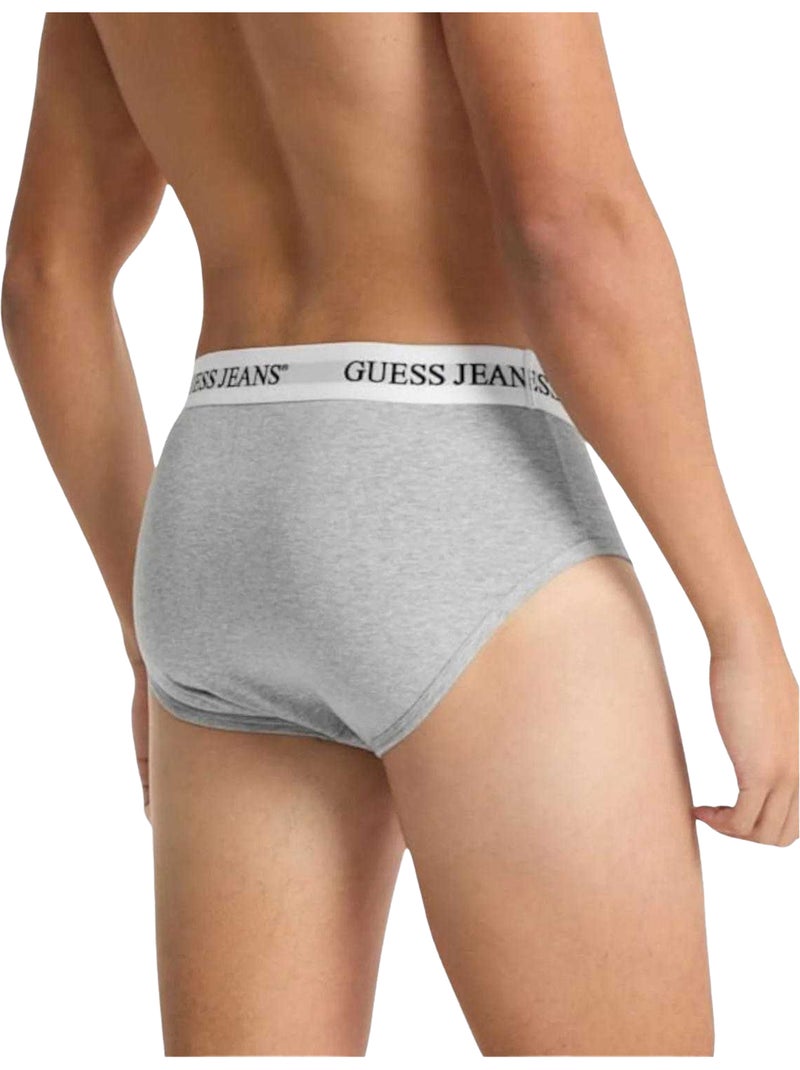 Guess - Slips motif/style logo Gris - Kiabi