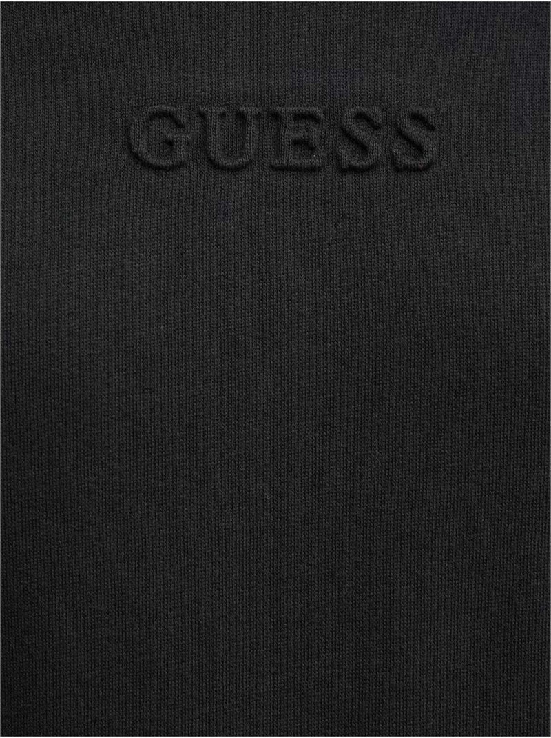 Guess - Sweat à capuche motif/style En relief Noir - Kiabi