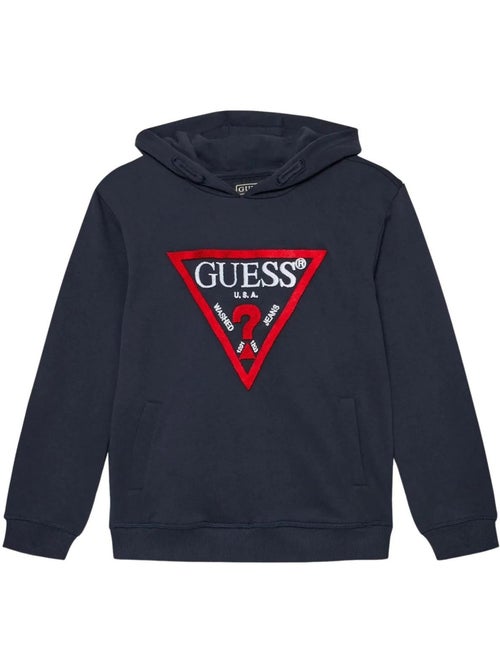 Guess - Sweat à capuche motif/style logo - Kiabi