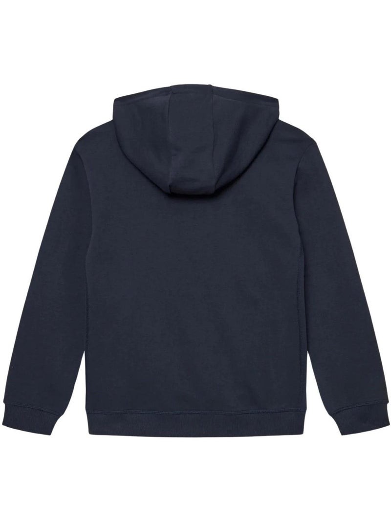 Guess - Sweat à capuche motif/style logo Bleu marine - Kiabi