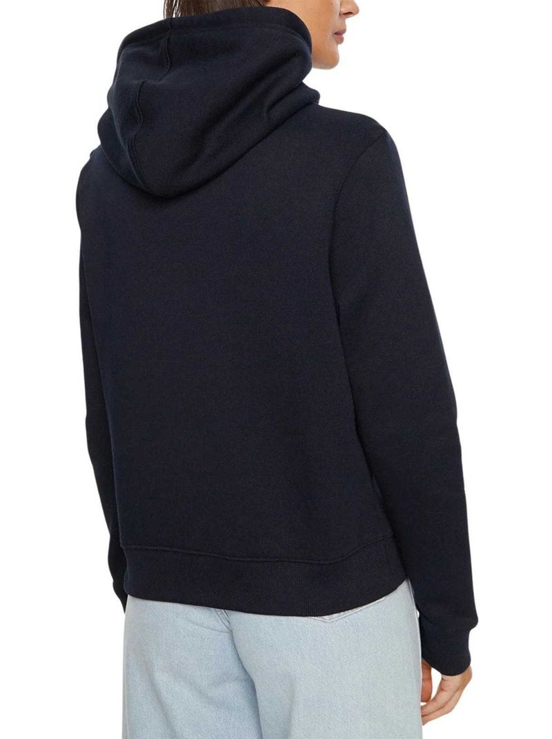Guess - Sweat à capuche motif/style logo Bleu marine - Kiabi