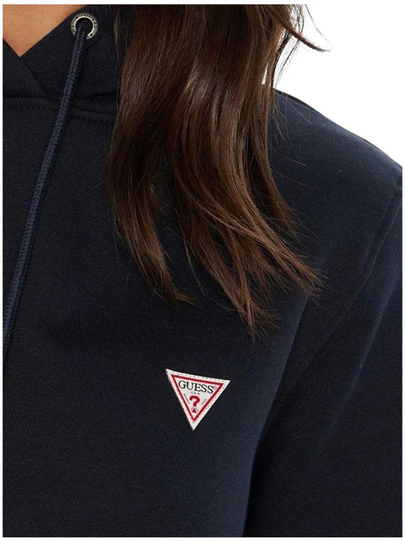 Guess - Sweat à capuche motif/style logo Bleu marine - Kiabi
