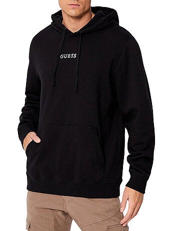 Guess - Sweat à capuche motif/style logo