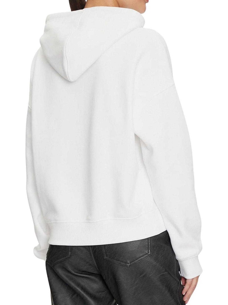 Guess - Sweat à capuche motif/style logo JEANS Blanc - Kiabi
