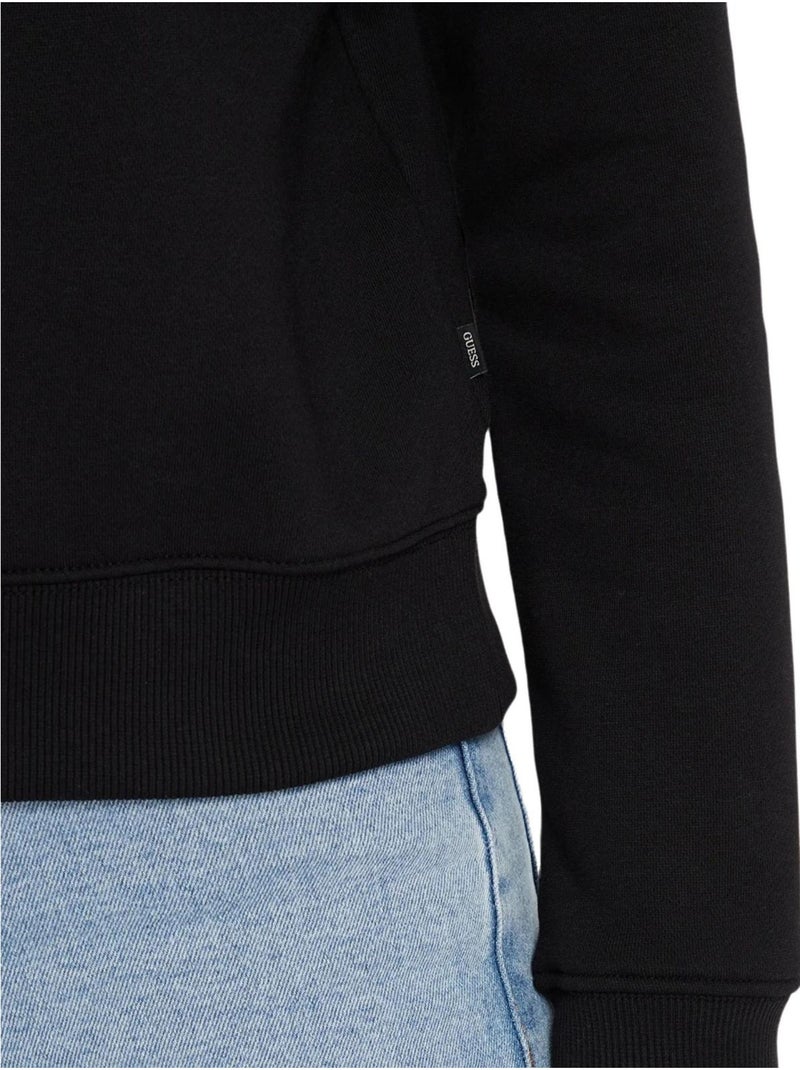 Guess - Sweat motif/style Logo brodé Noir - Kiabi