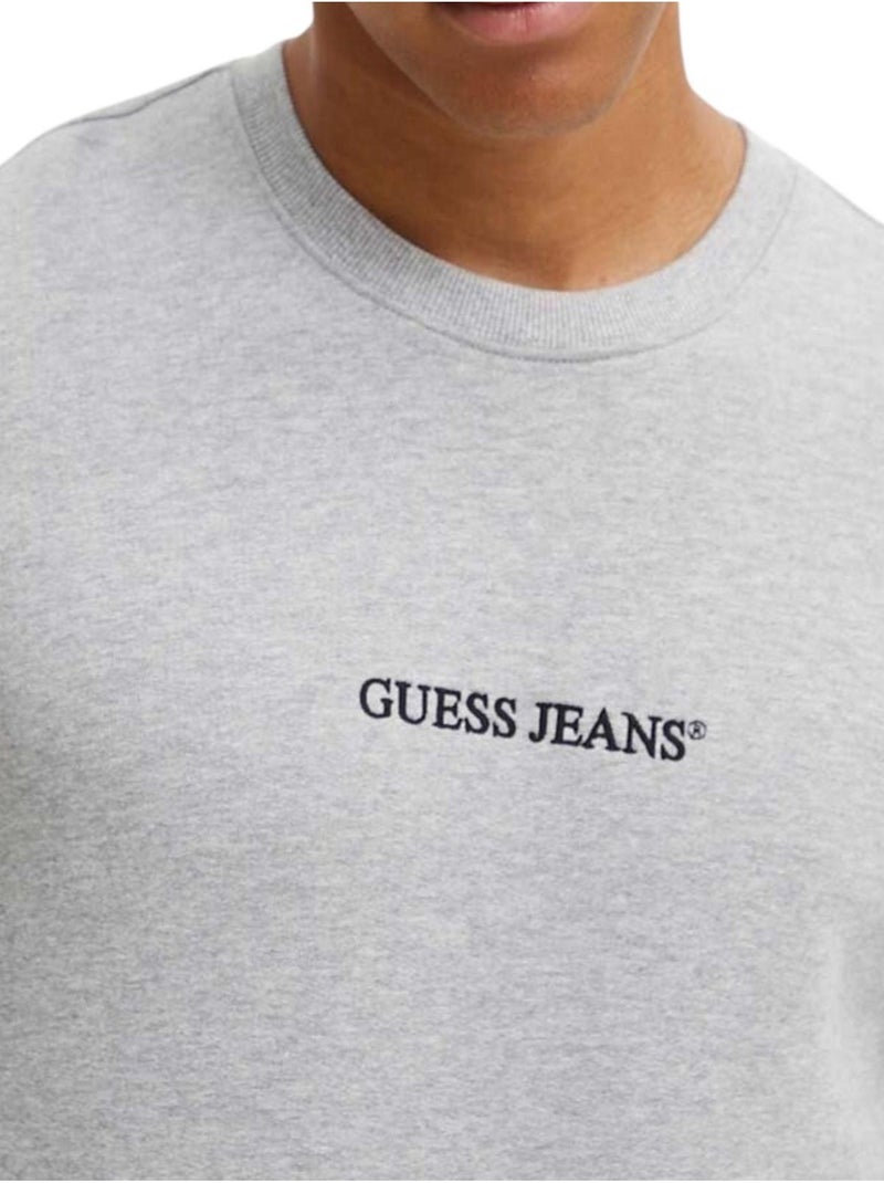 Guess - Sweat motif/style logo Gris - Kiabi