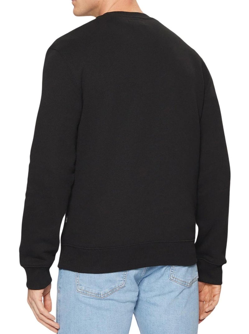 Guess - Sweat motif/style uni Noir - Kiabi