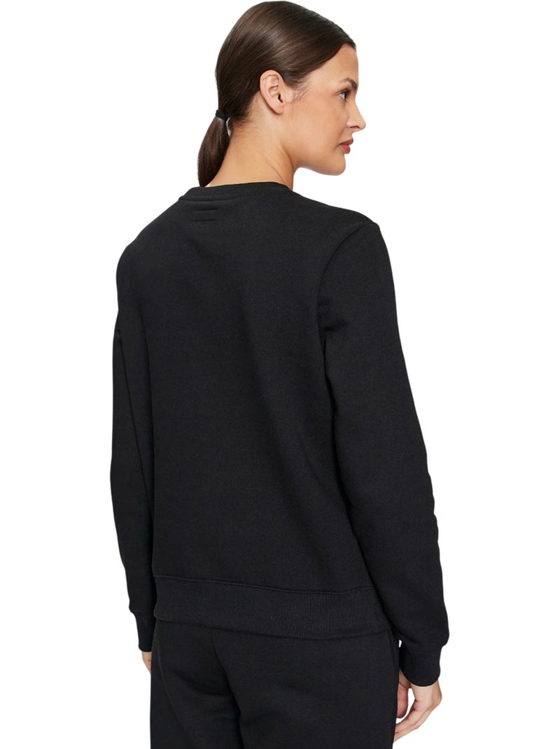 Guess - Sweat motif/style uni Noir - Kiabi