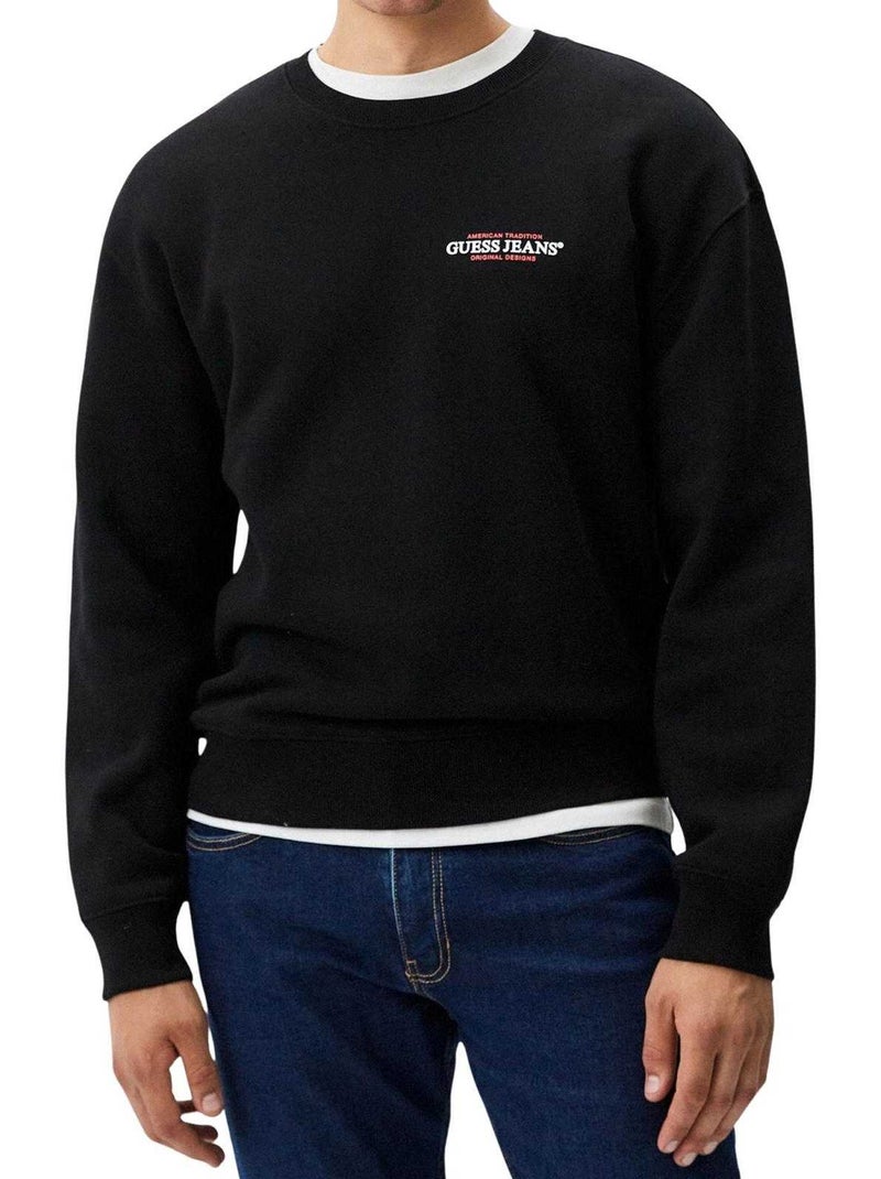 Guess - Sweat Noir - Kiabi
