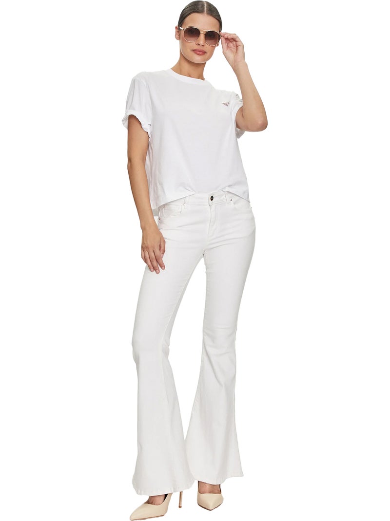 Guess - T-shirt Blanc - Kiabi