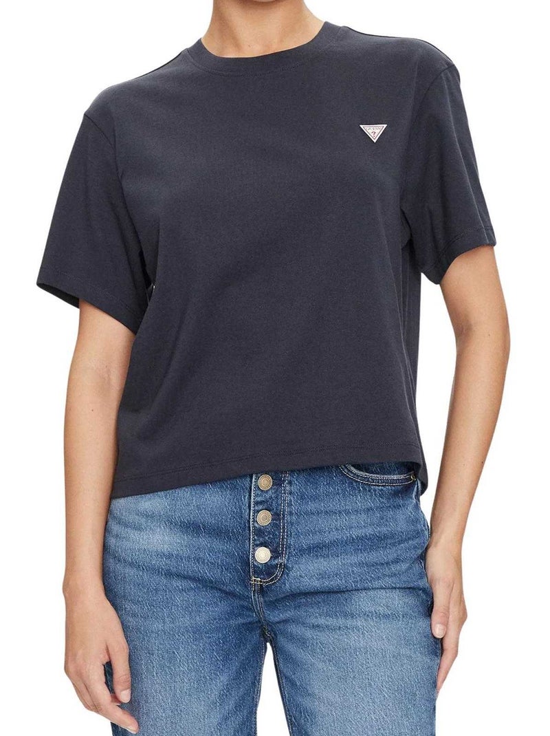 Guess - T-shirt Bleu marine - Kiabi
