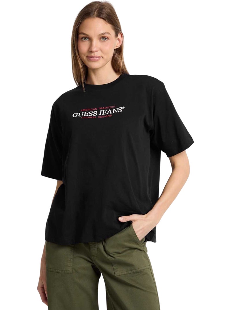 Guess - T-shirt JEANS Noir - Kiabi