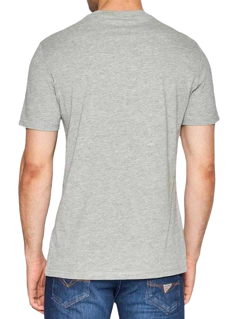 Guess - T-shirt manches courtes motif/style logo Gris - Kiabi