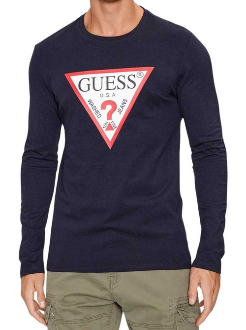 Guess - T-shirt manches longues - Kiabi